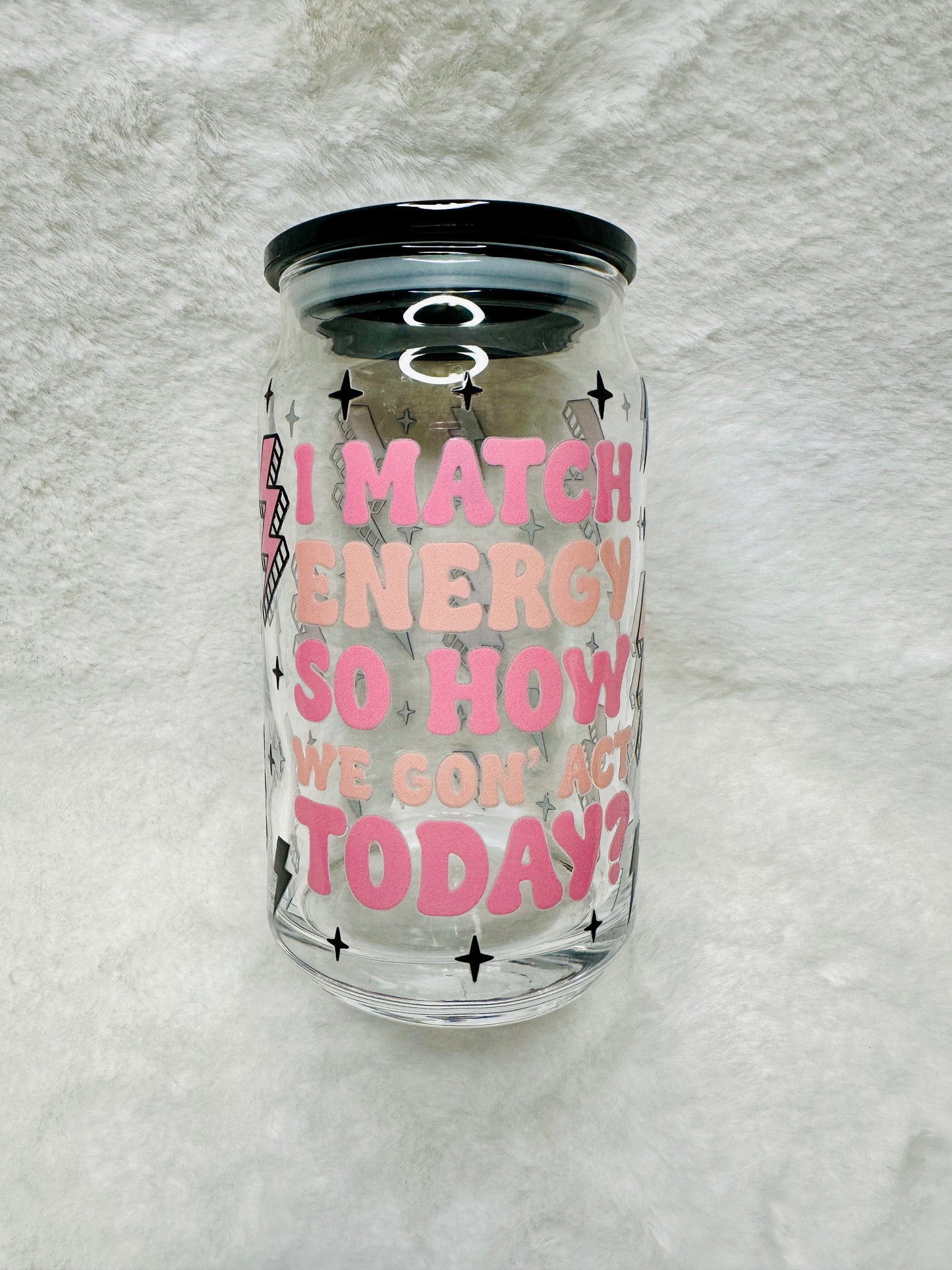 16oz Glass Cans