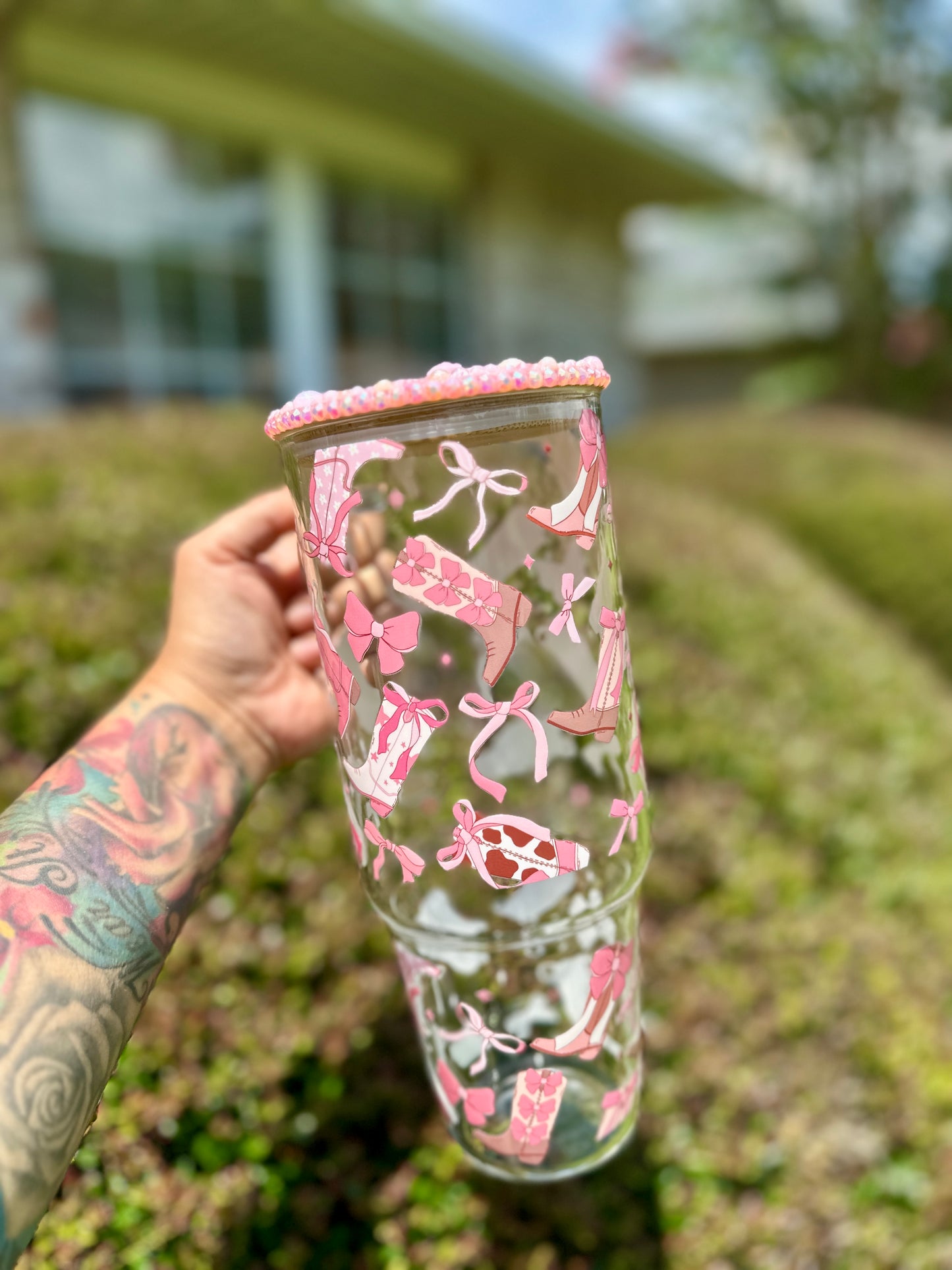 Glass 40oz Tumblers