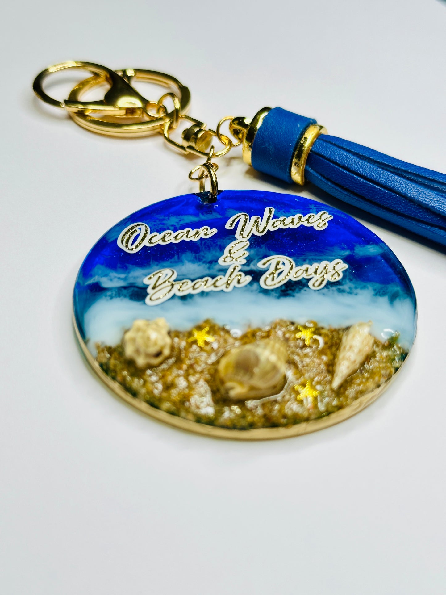 Beach Themed Keychain