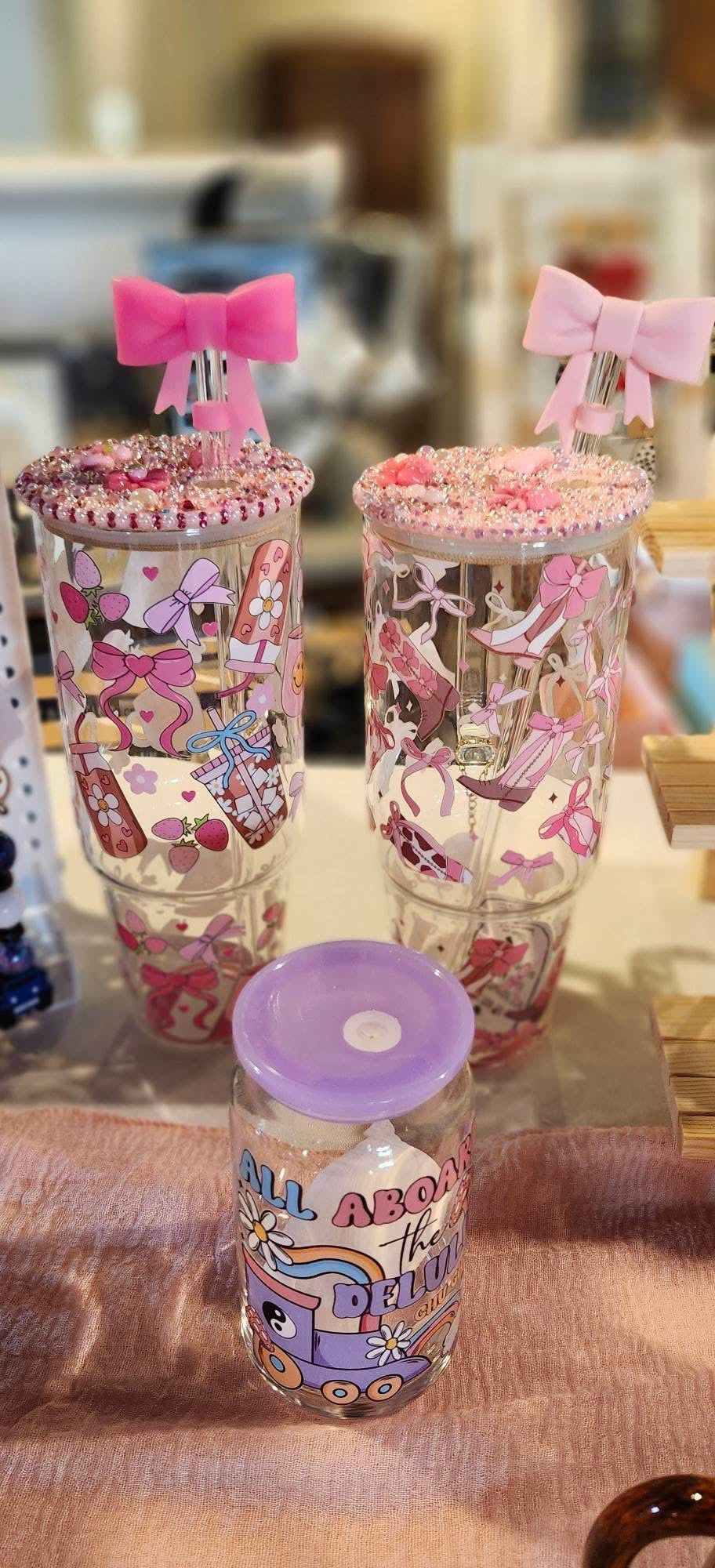 Glass 40oz Tumblers