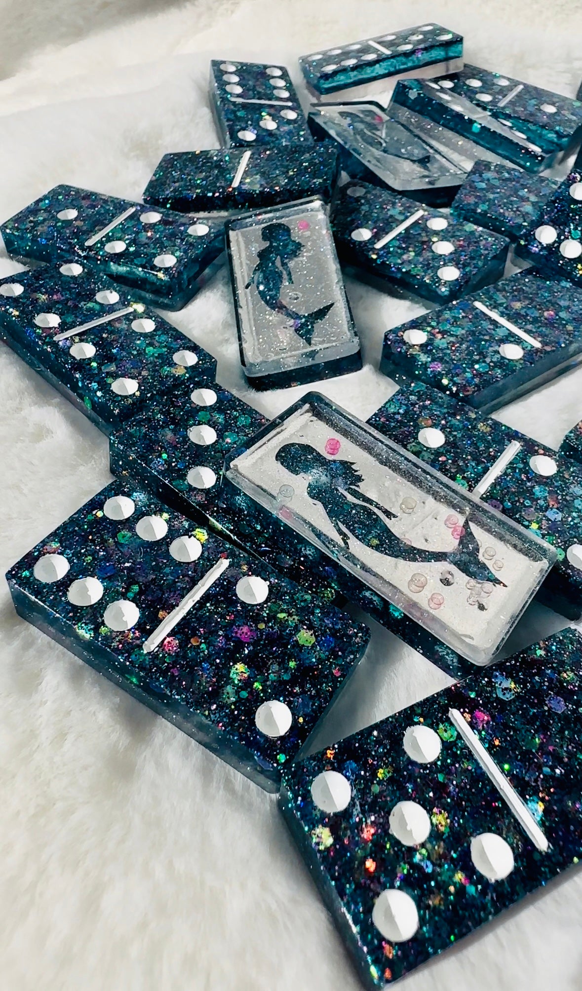 Resin Dominoes Set