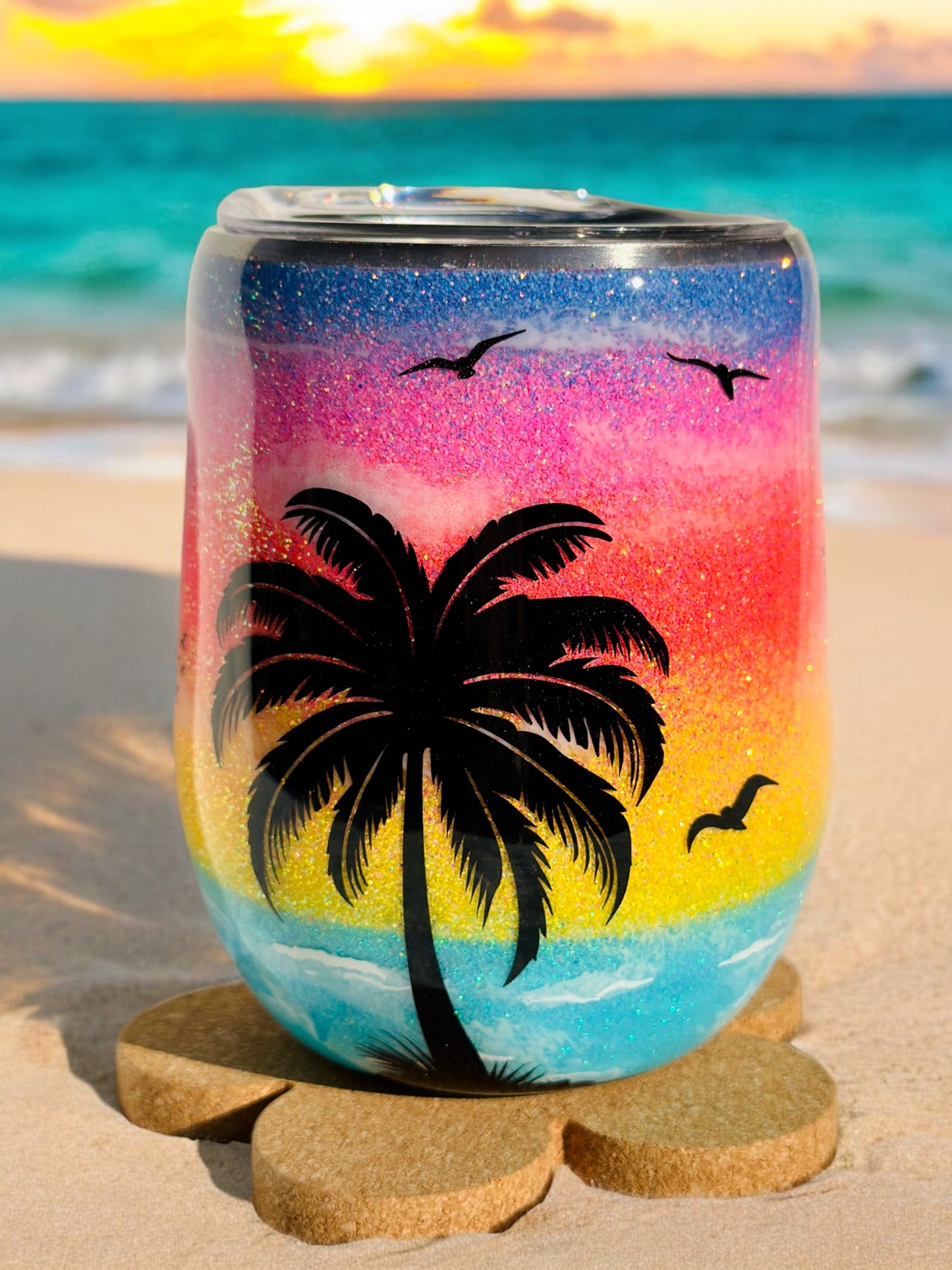 12oz Beach Wine Tumbler