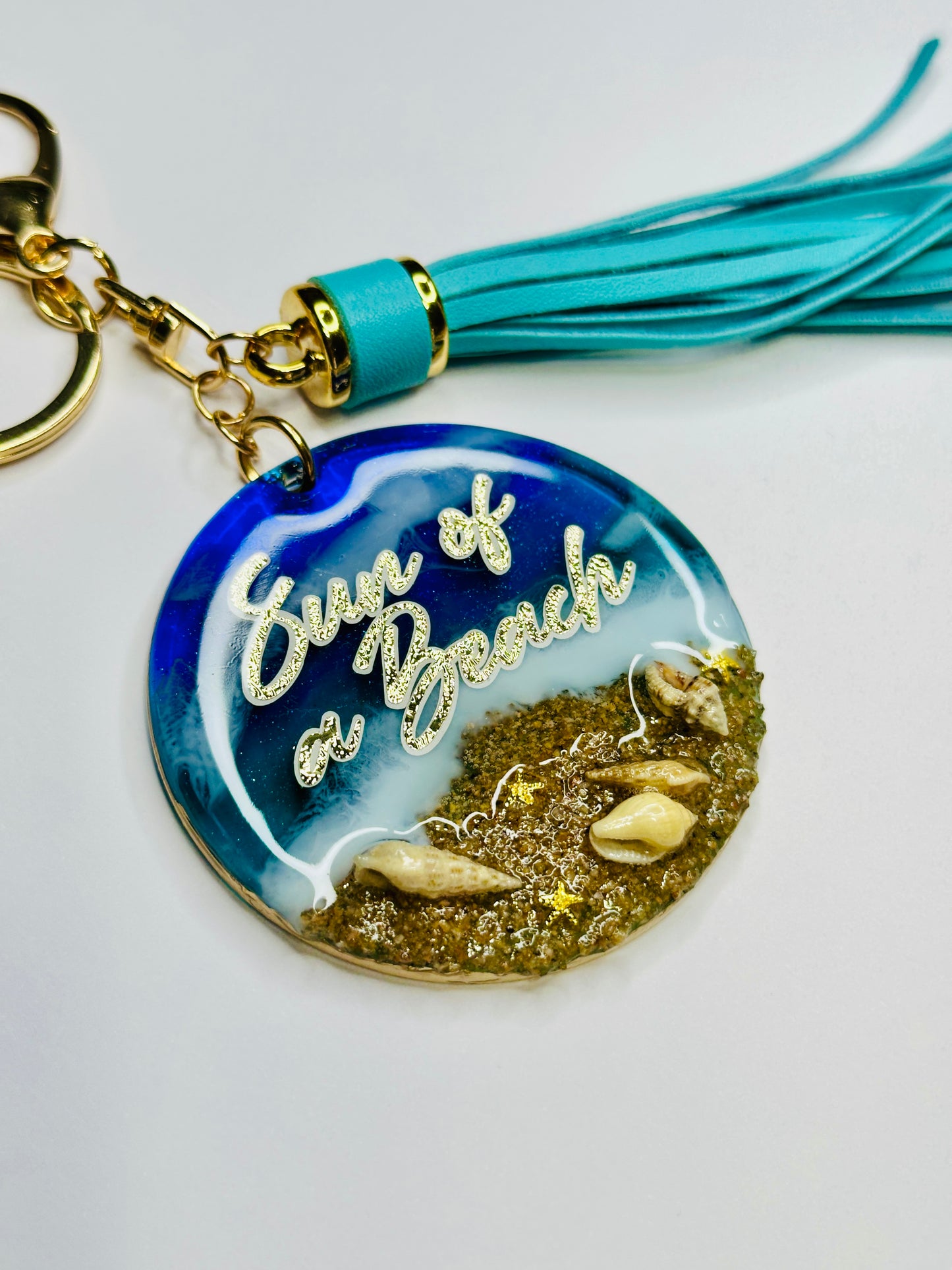 Beach Themed Keychain