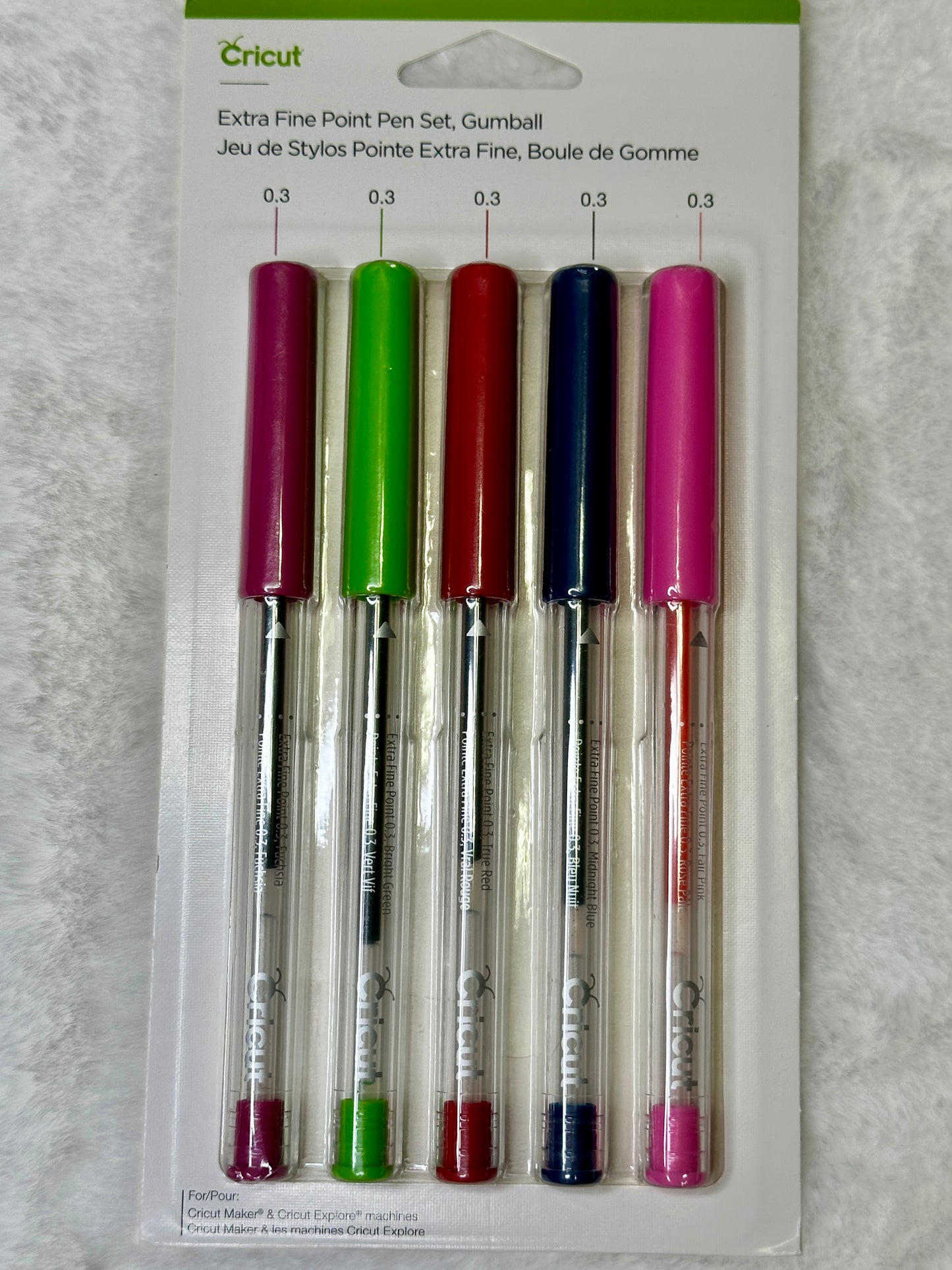 Cricut Extra Fine Point Multi Pen Set, 0.3mm