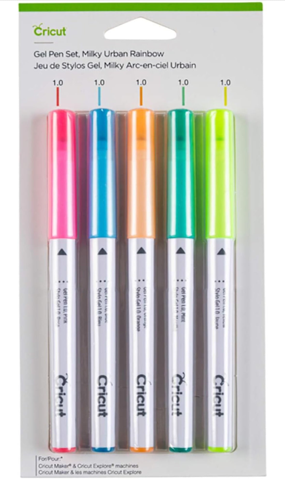 Cricut Gel Multi Pen Set, 1.0mm
