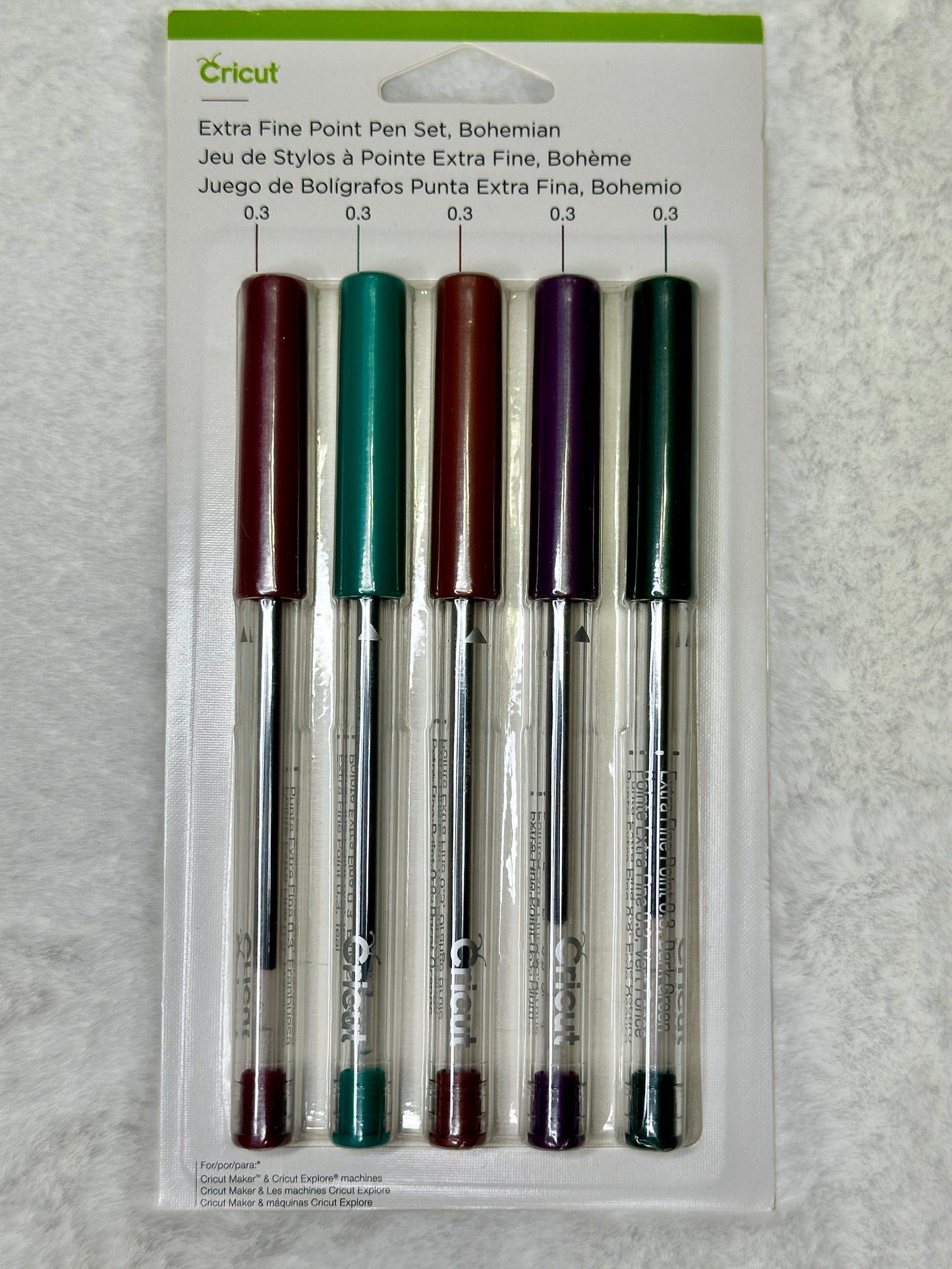 Cricut Extra Fine Point Multi Pen Set, 0.3mm