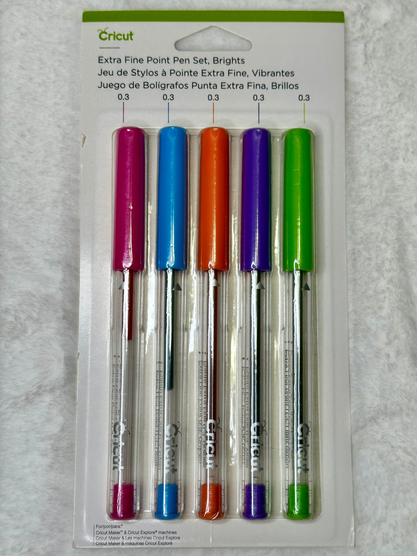 Cricut Extra Fine Point Multi Pen Set, 0.3mm
