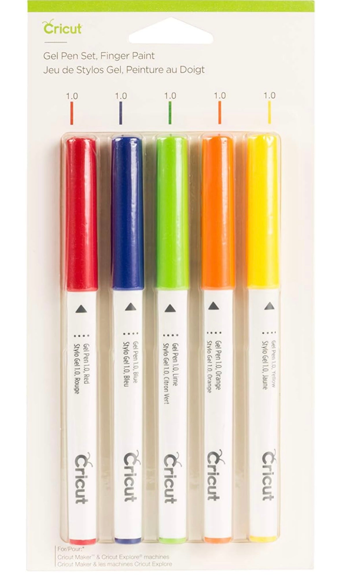 Cricut Gel Multi Pen Set, 1.0mm