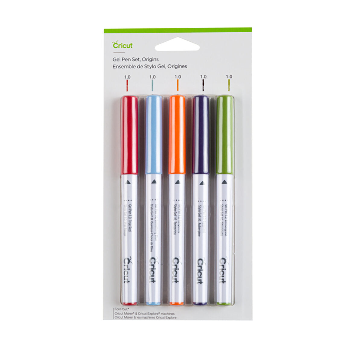 Cricut Gel Multi Pen Set, 1.0mm