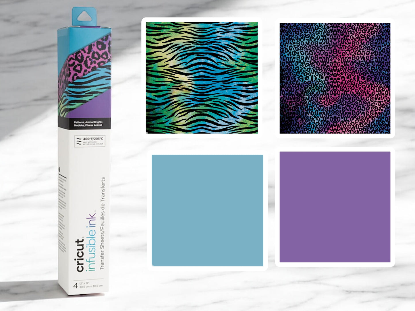 Pattern Infusible Transfer Ink Sheets