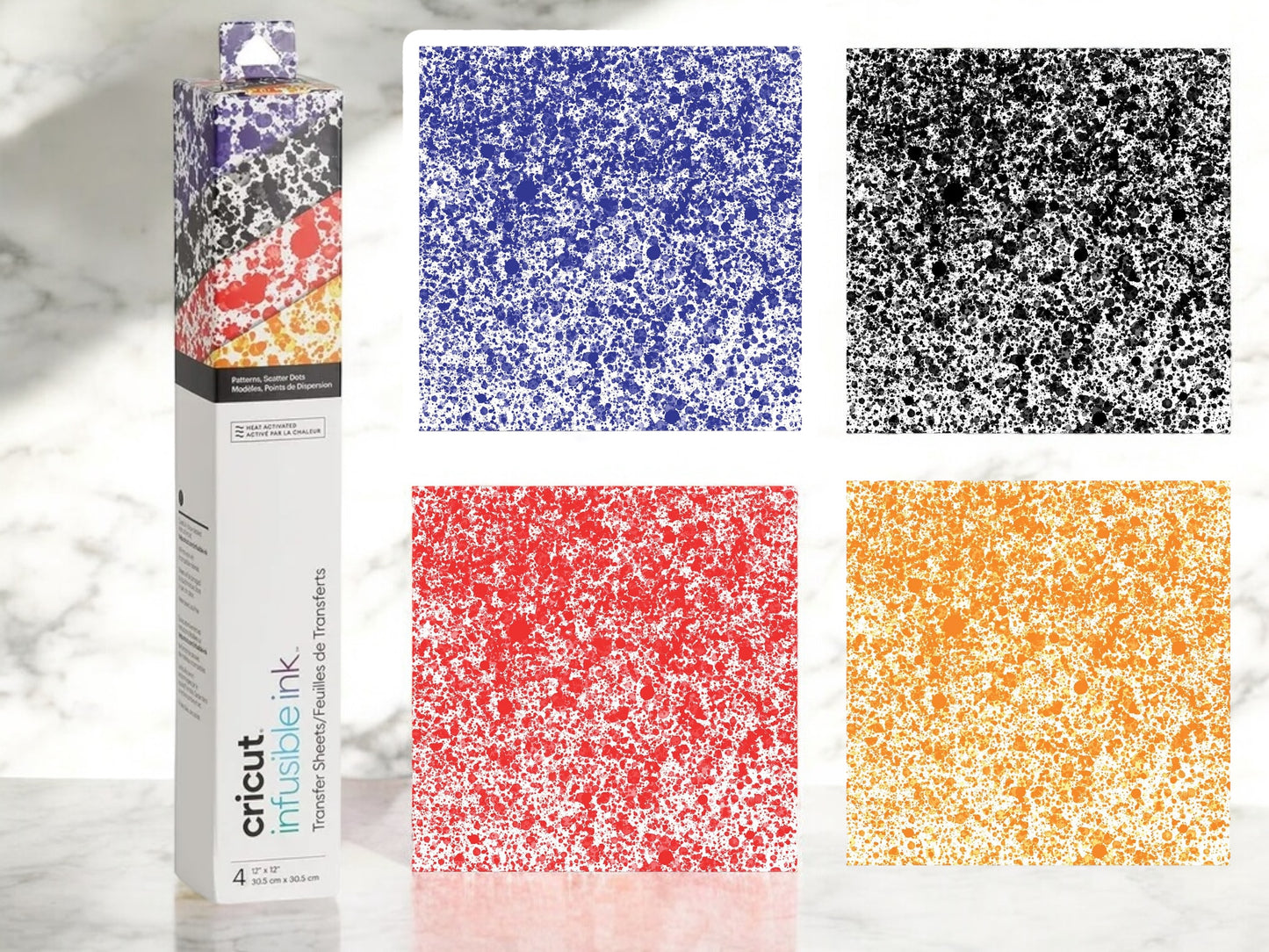 Pattern Infusible Transfer Ink Sheets