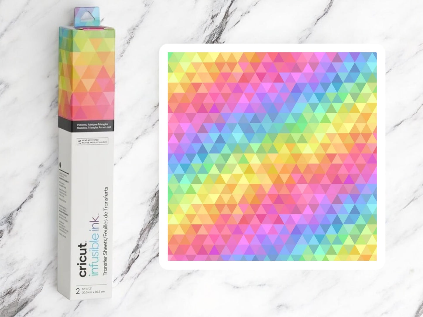 Pattern Infusible Transfer Ink Sheets