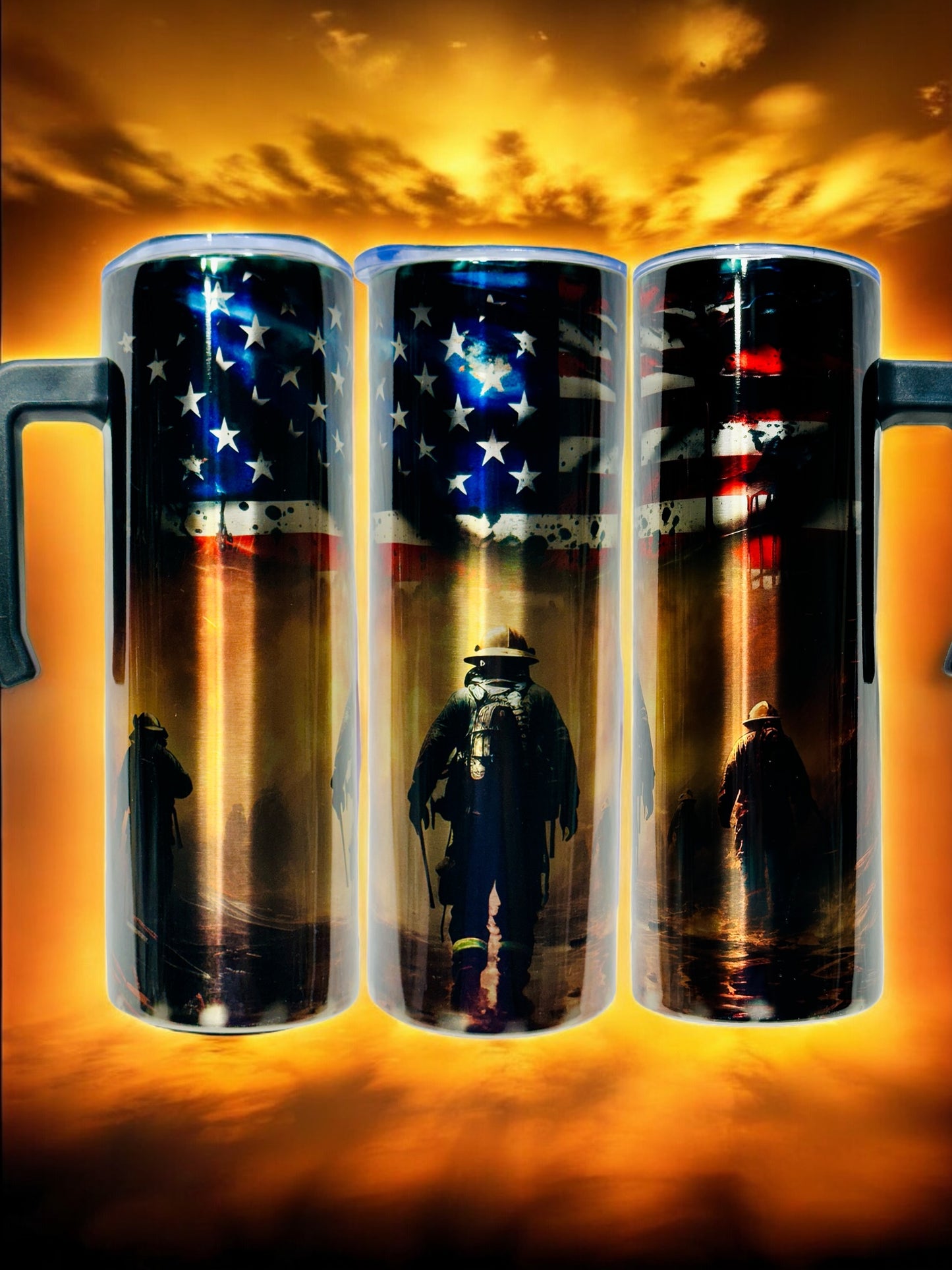 Firefighters Stainless Steel, 20oz