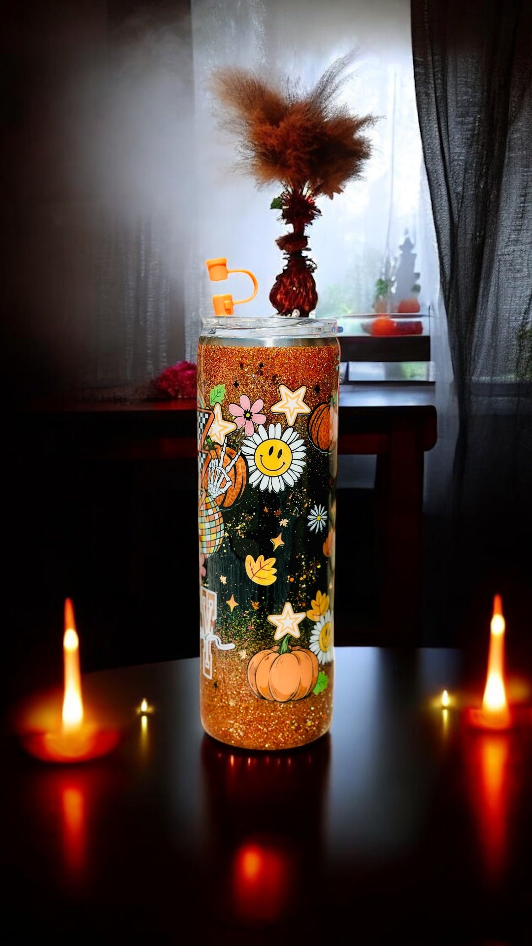 Cozy Season Tumbler, 30oz Stainless Steel Epoxy