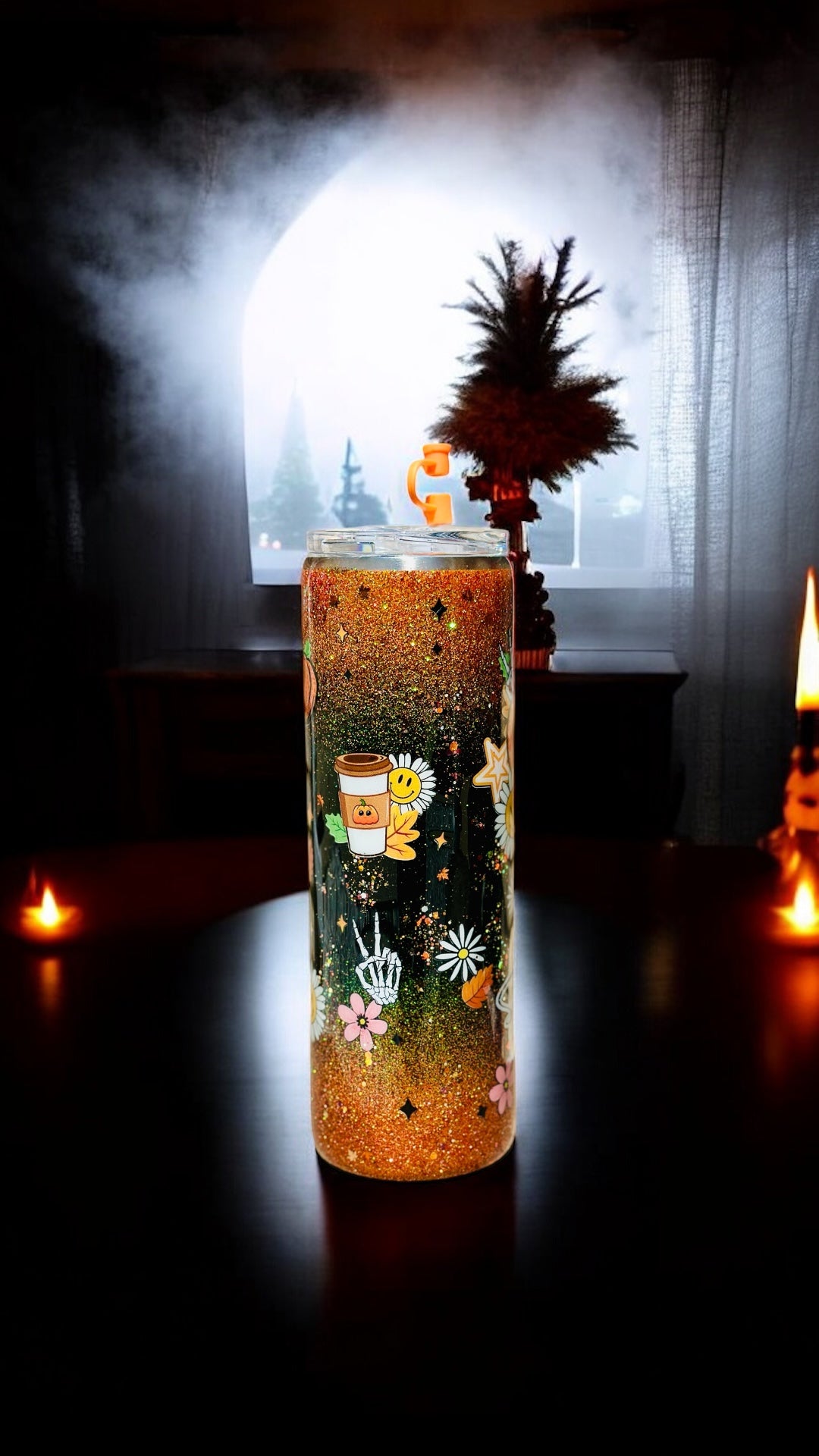 Cozy Season Tumbler, 30oz Stainless Steel Epoxy