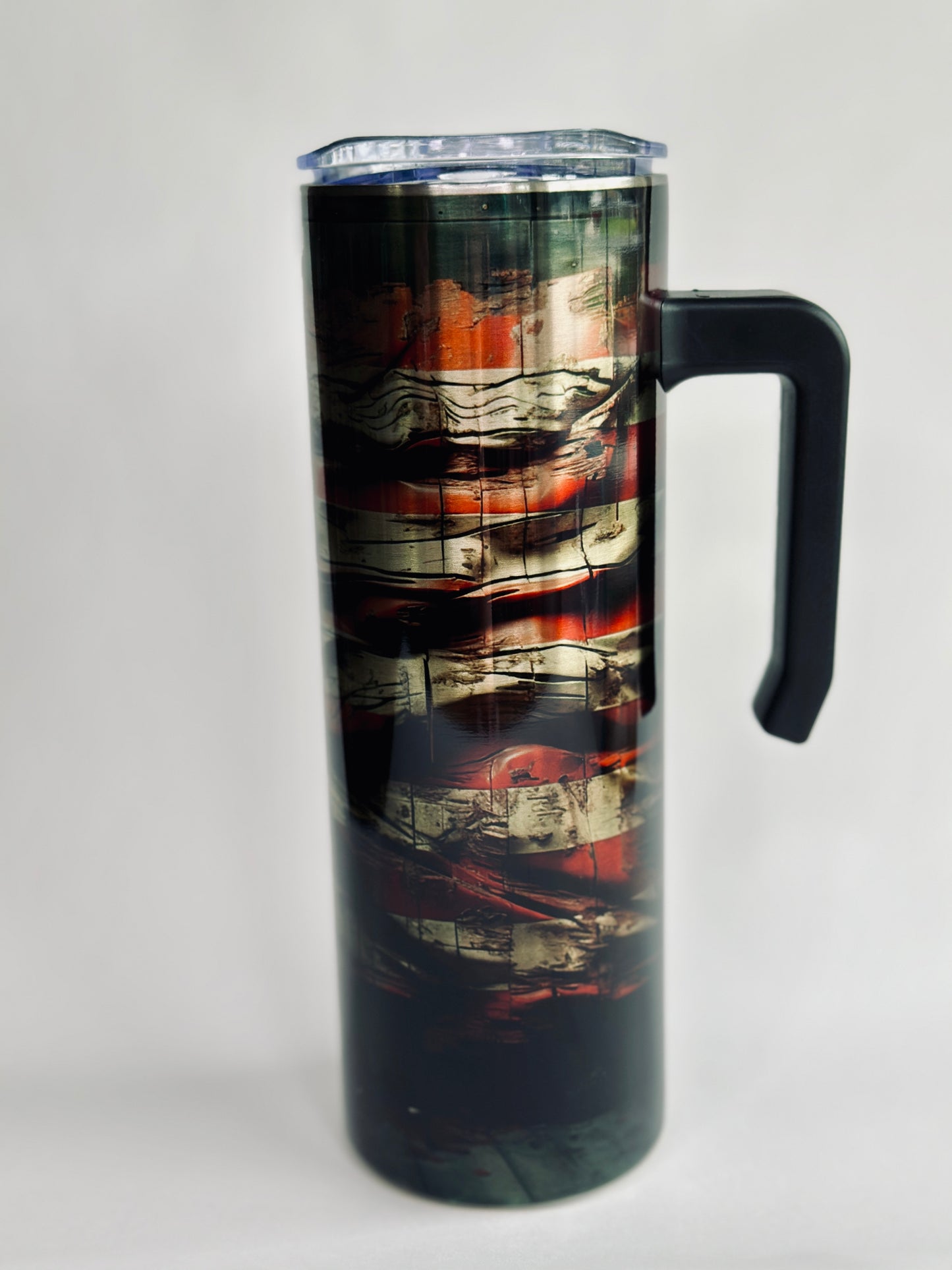 Patriotic Stainless Steel, 20oz with Handle