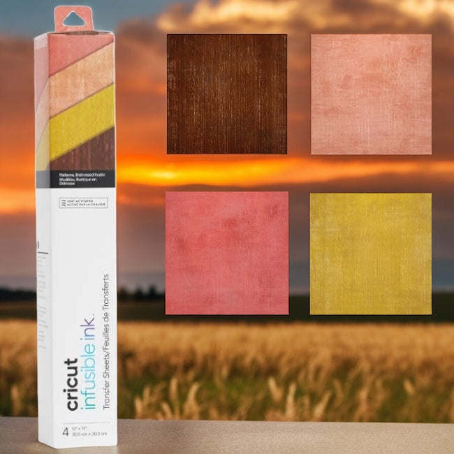 Pattern Infusible Transfer Ink Sheets