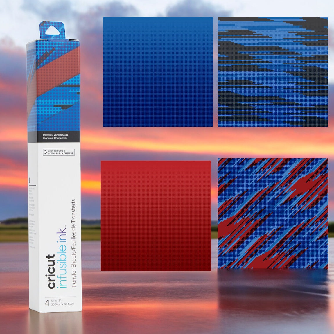 Pattern Infusible Transfer Ink Sheets