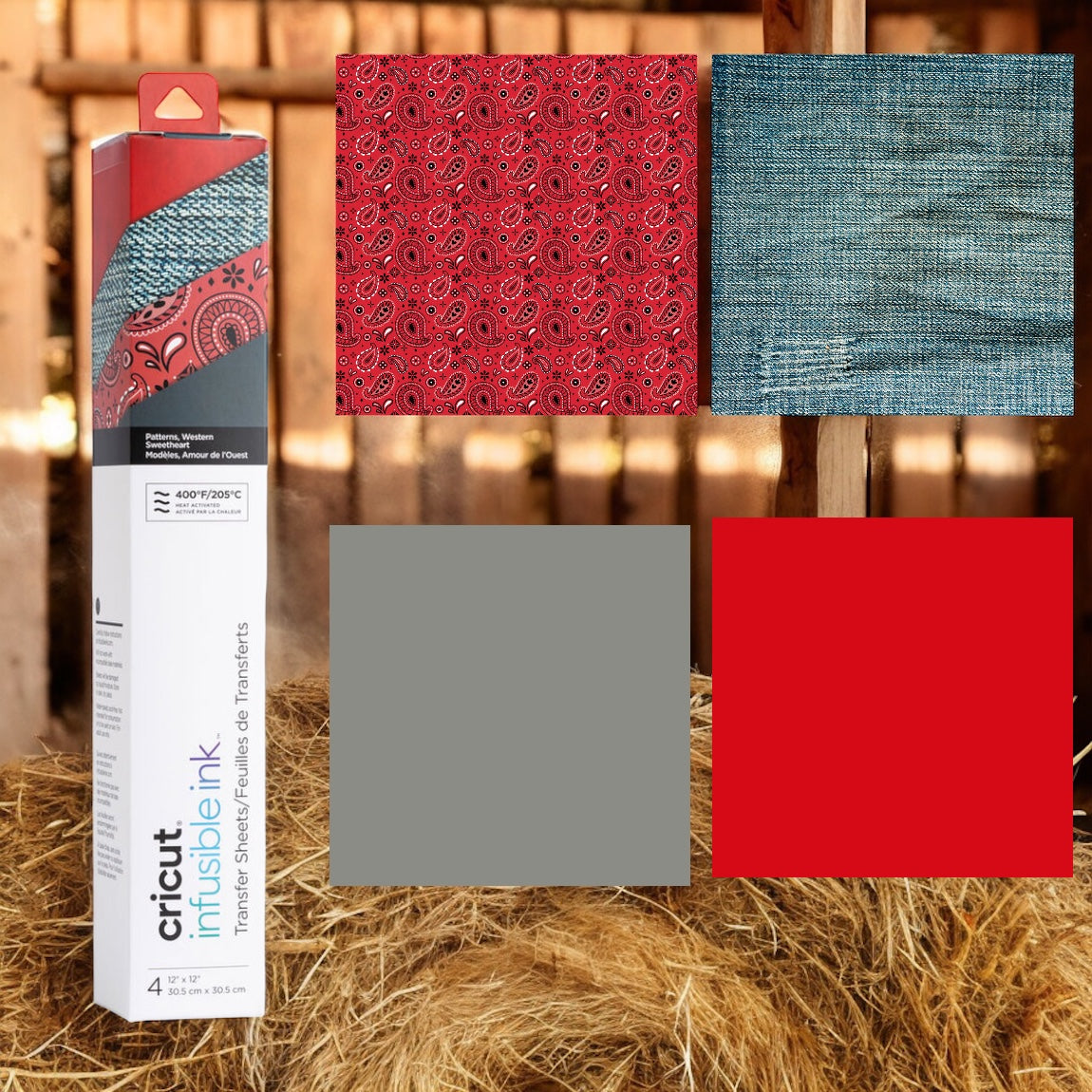 Pattern Infusible Transfer Ink Sheets