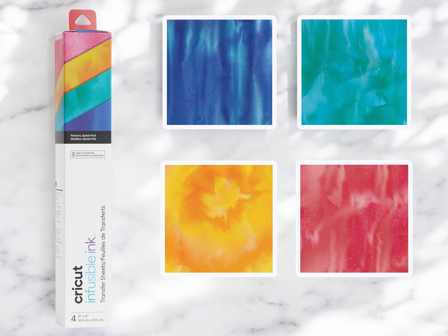 Pattern Infusible Transfer Ink Sheets