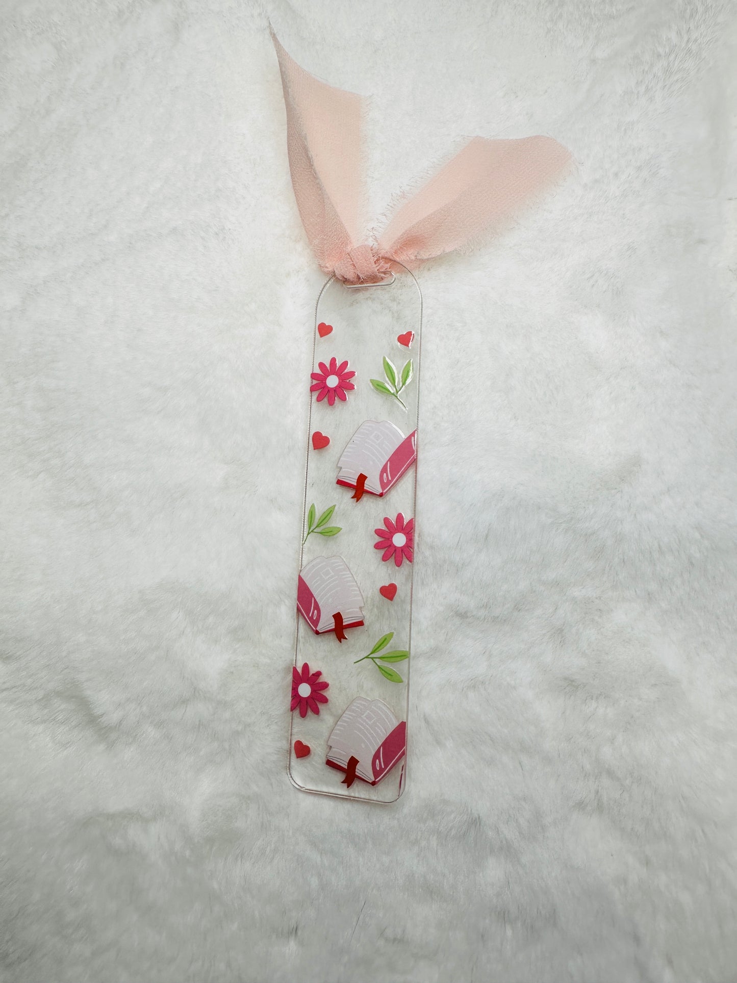Acrylic Ribbon Bookmark