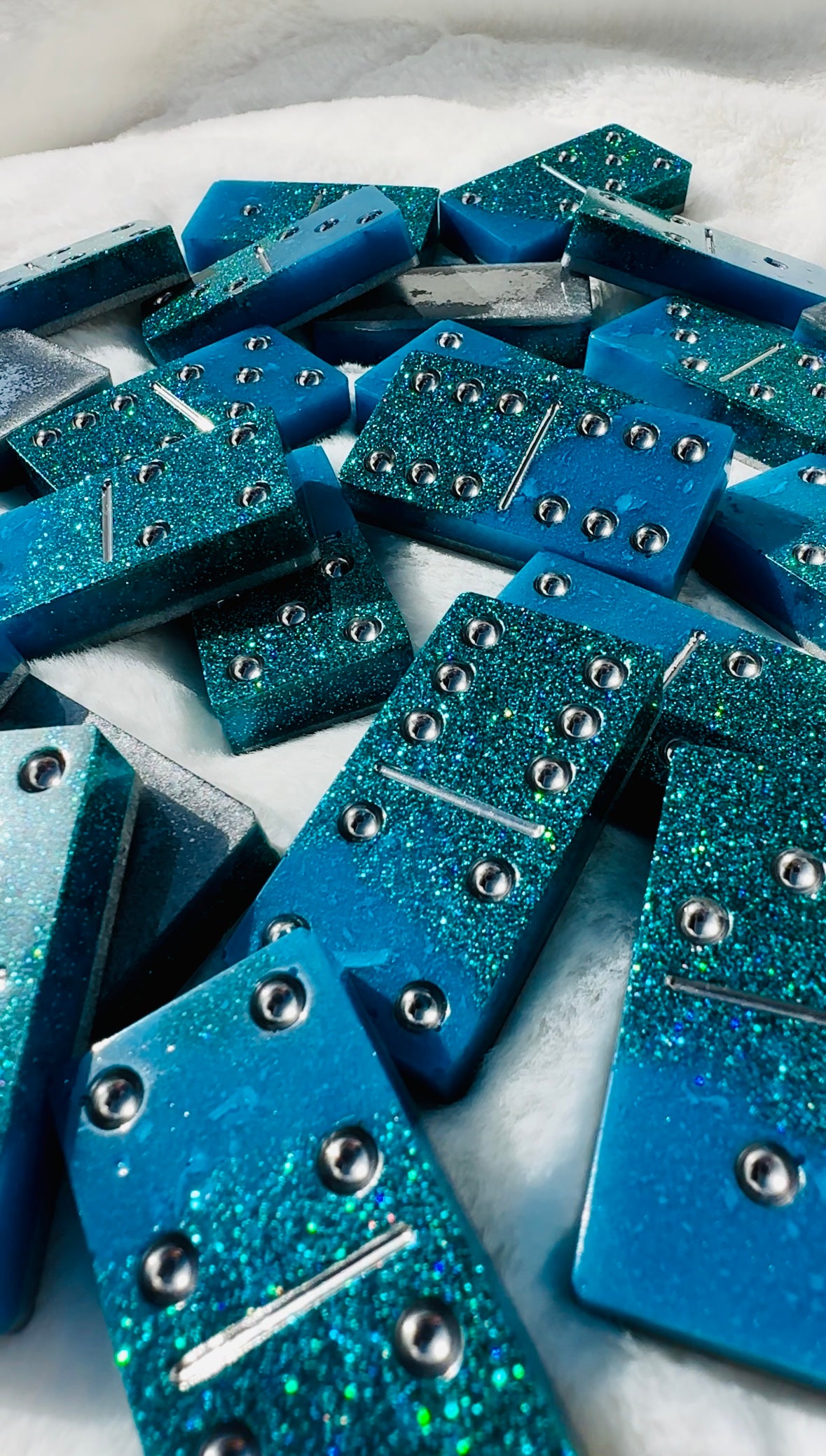 Resin Dominoes Set