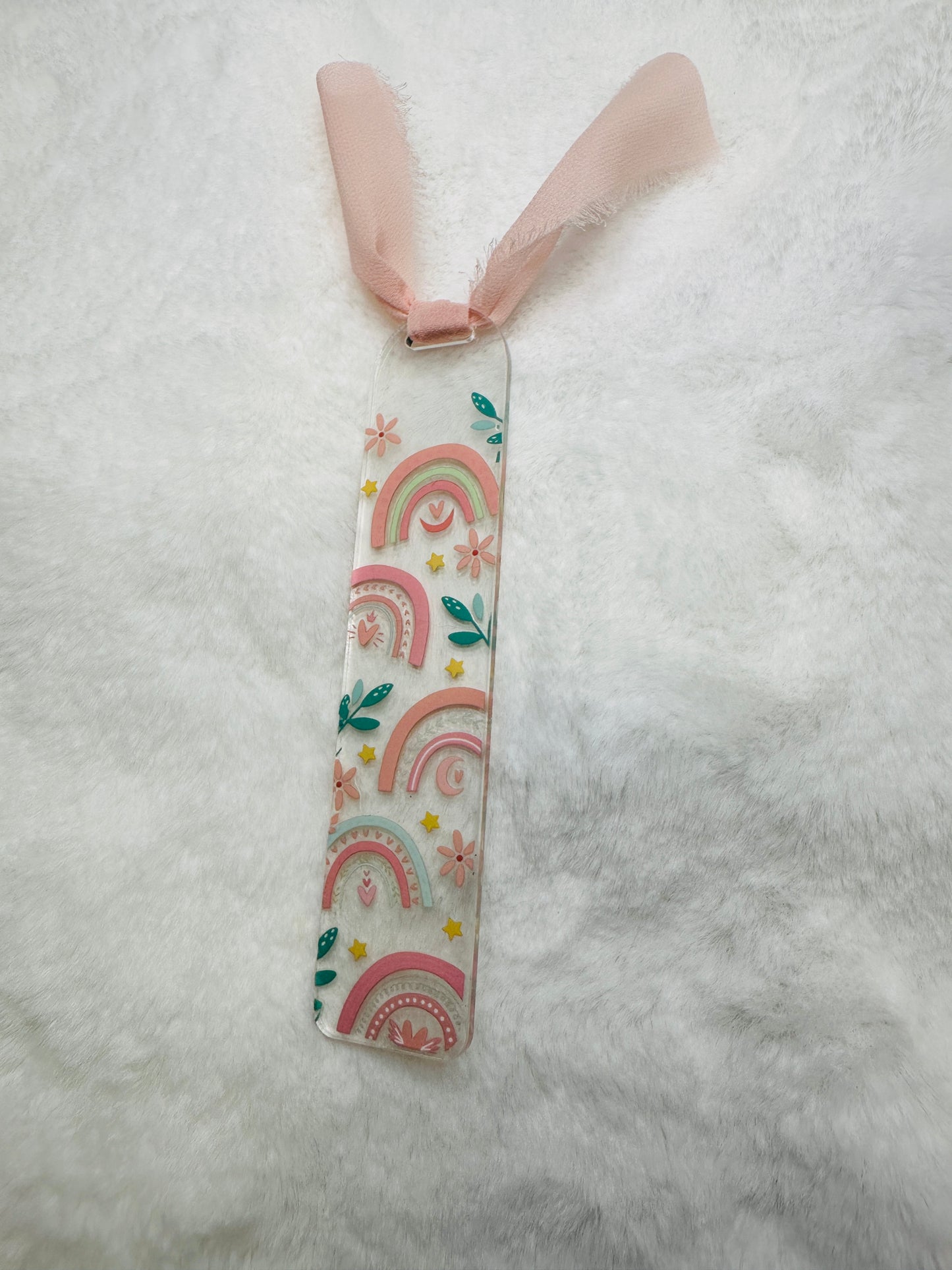 Acrylic Ribbon Bookmark