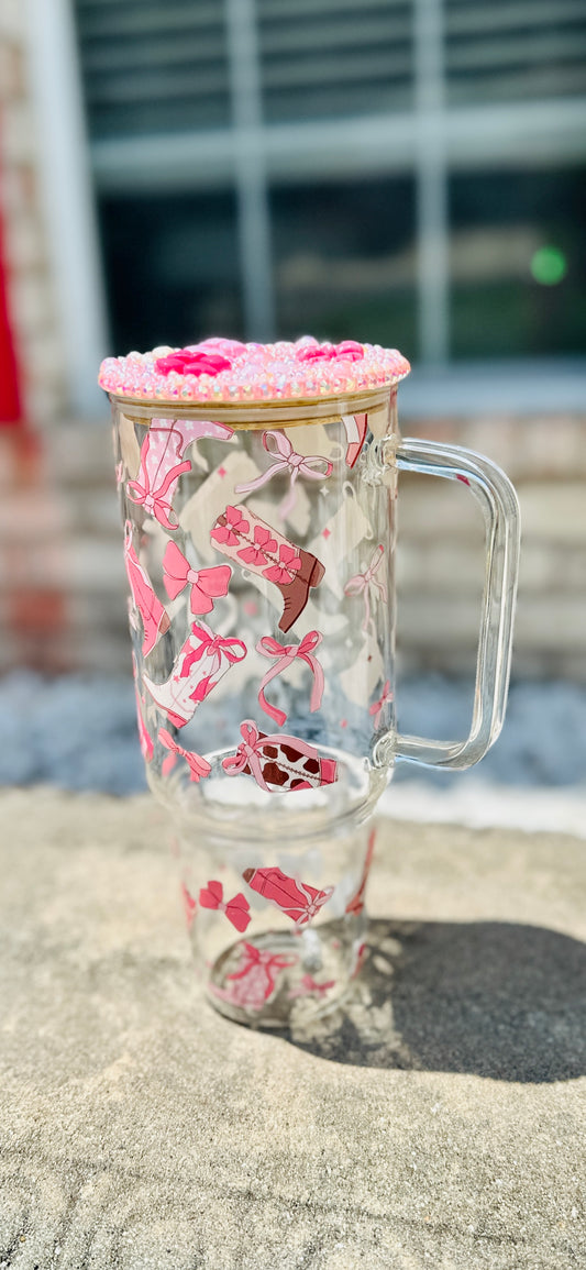 Glass 40oz Tumblers
