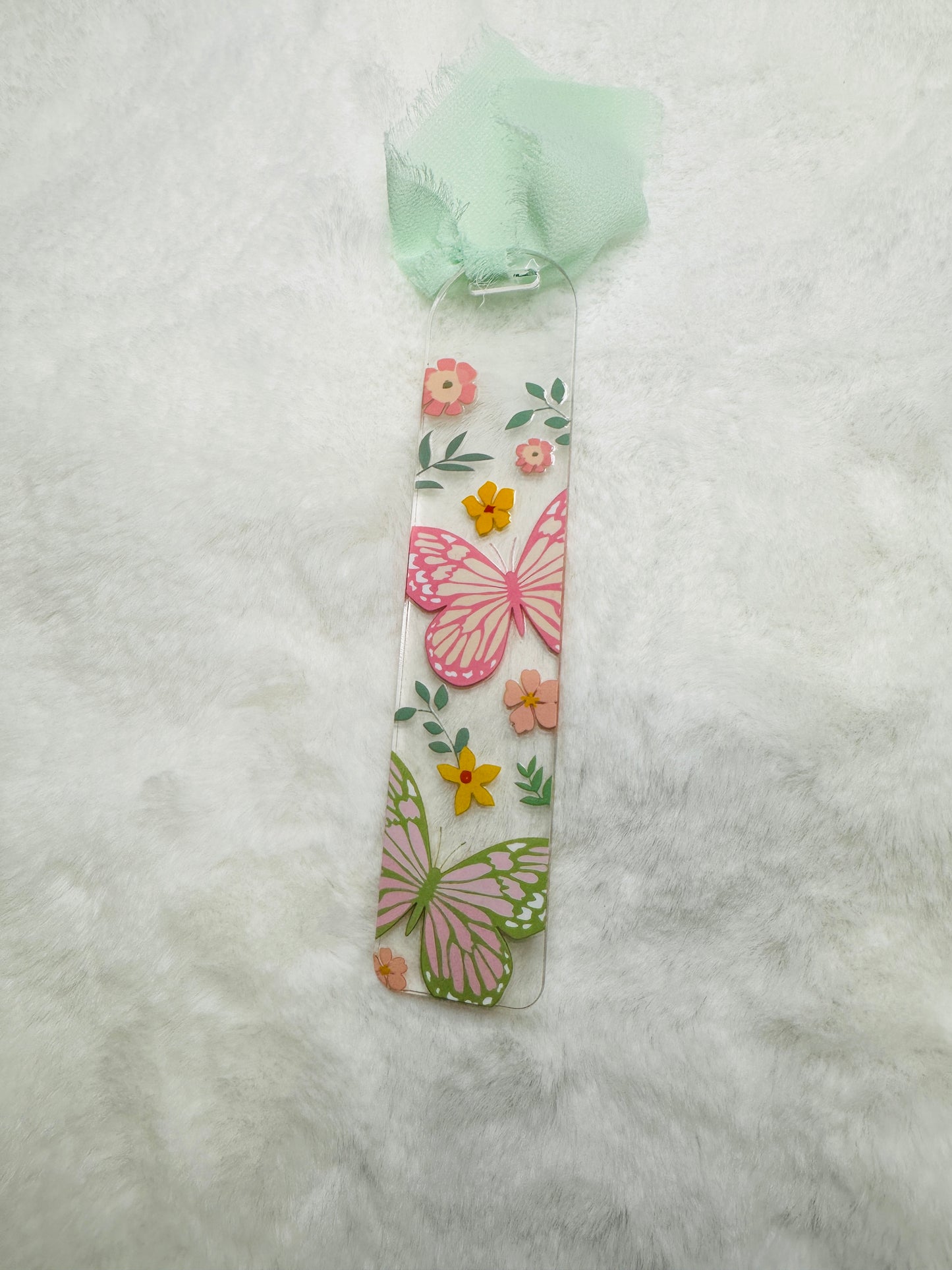 Acrylic Ribbon Bookmark