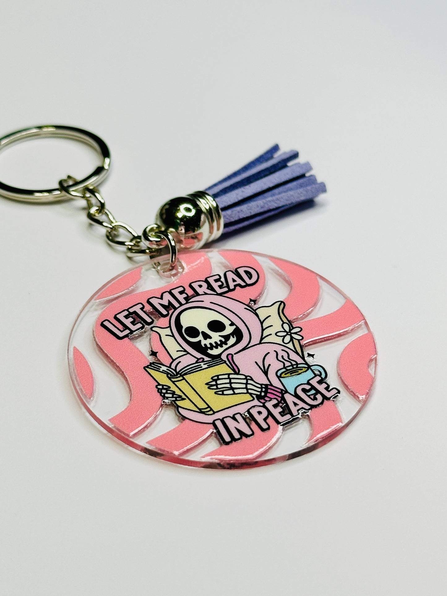 Book Lovers Keychain
