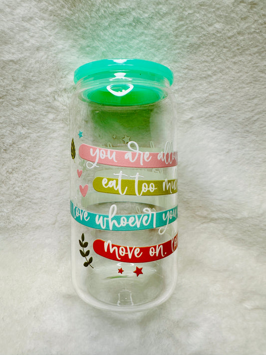 16oz Glass Cans