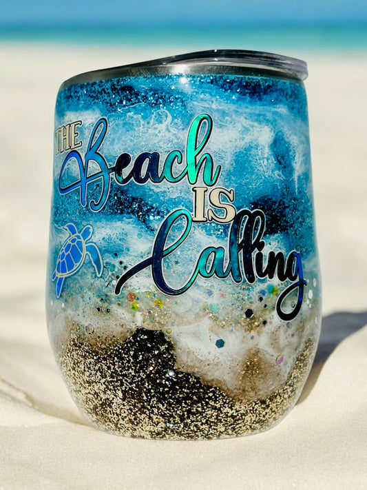 12oz Beach Wine Tumbler