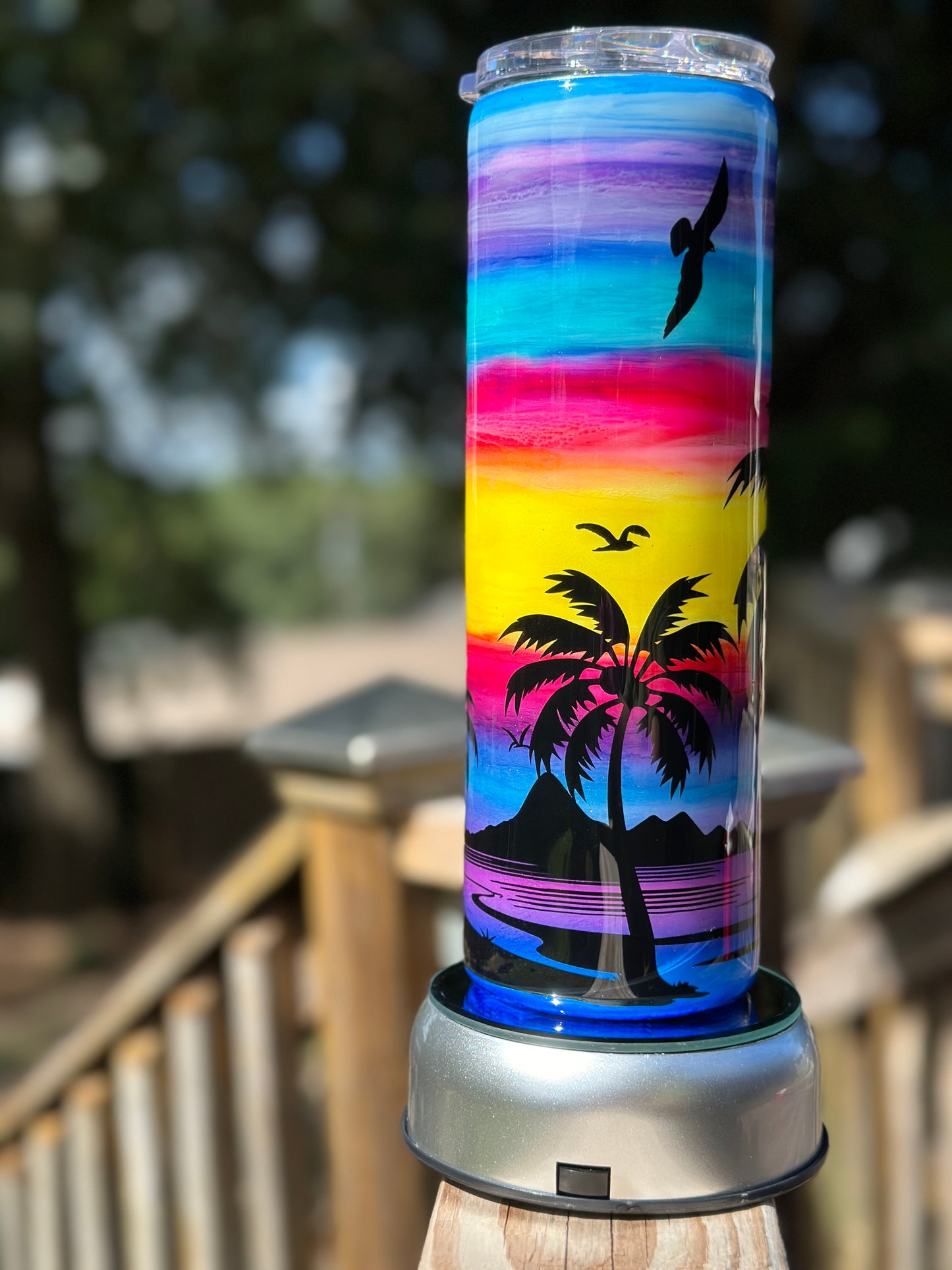 30oz Beach Sunset Tumbler
