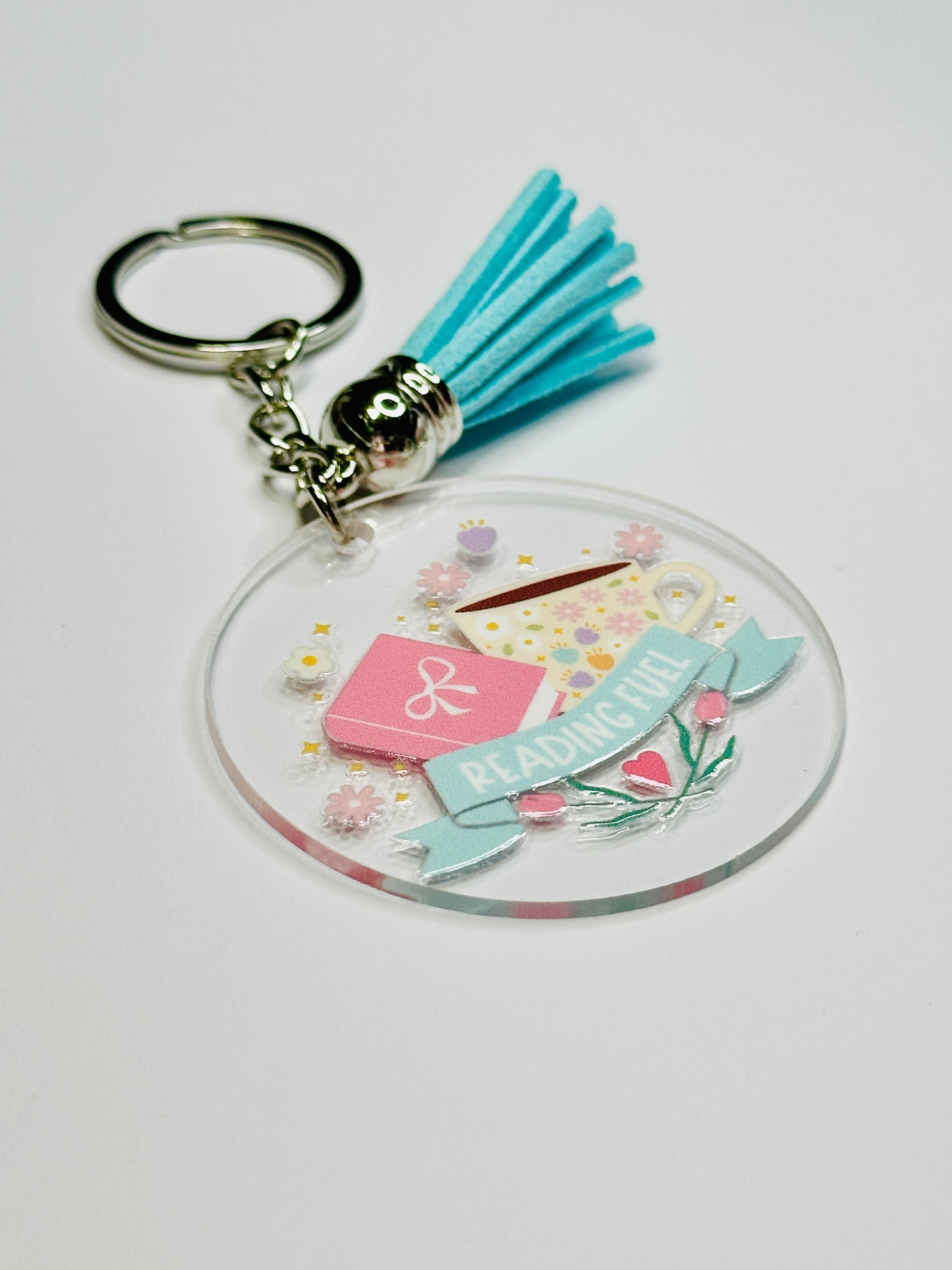 Book Lovers Keychain