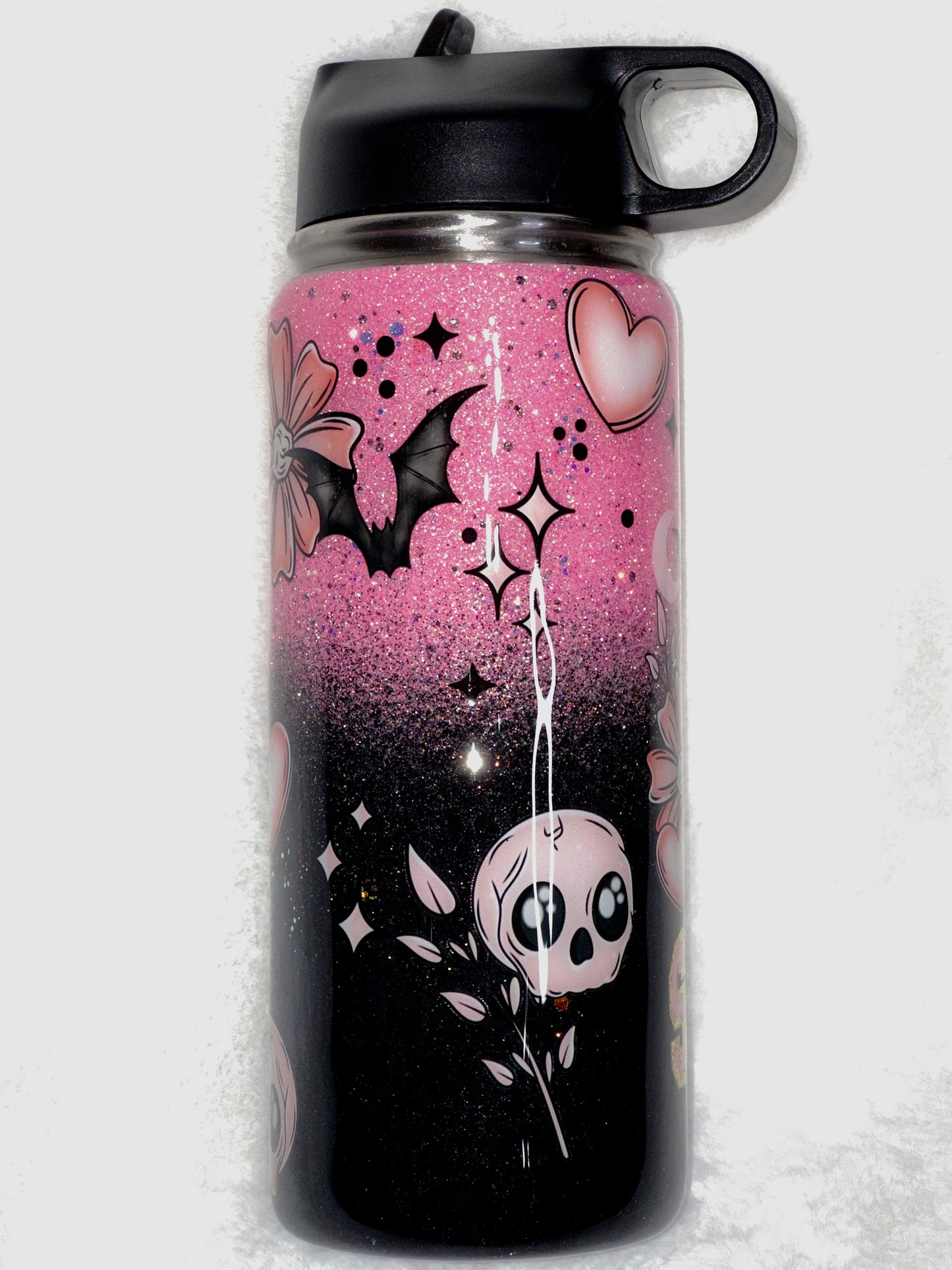 Spooky Babe, 18oz Stainless Steel Sports Bottle