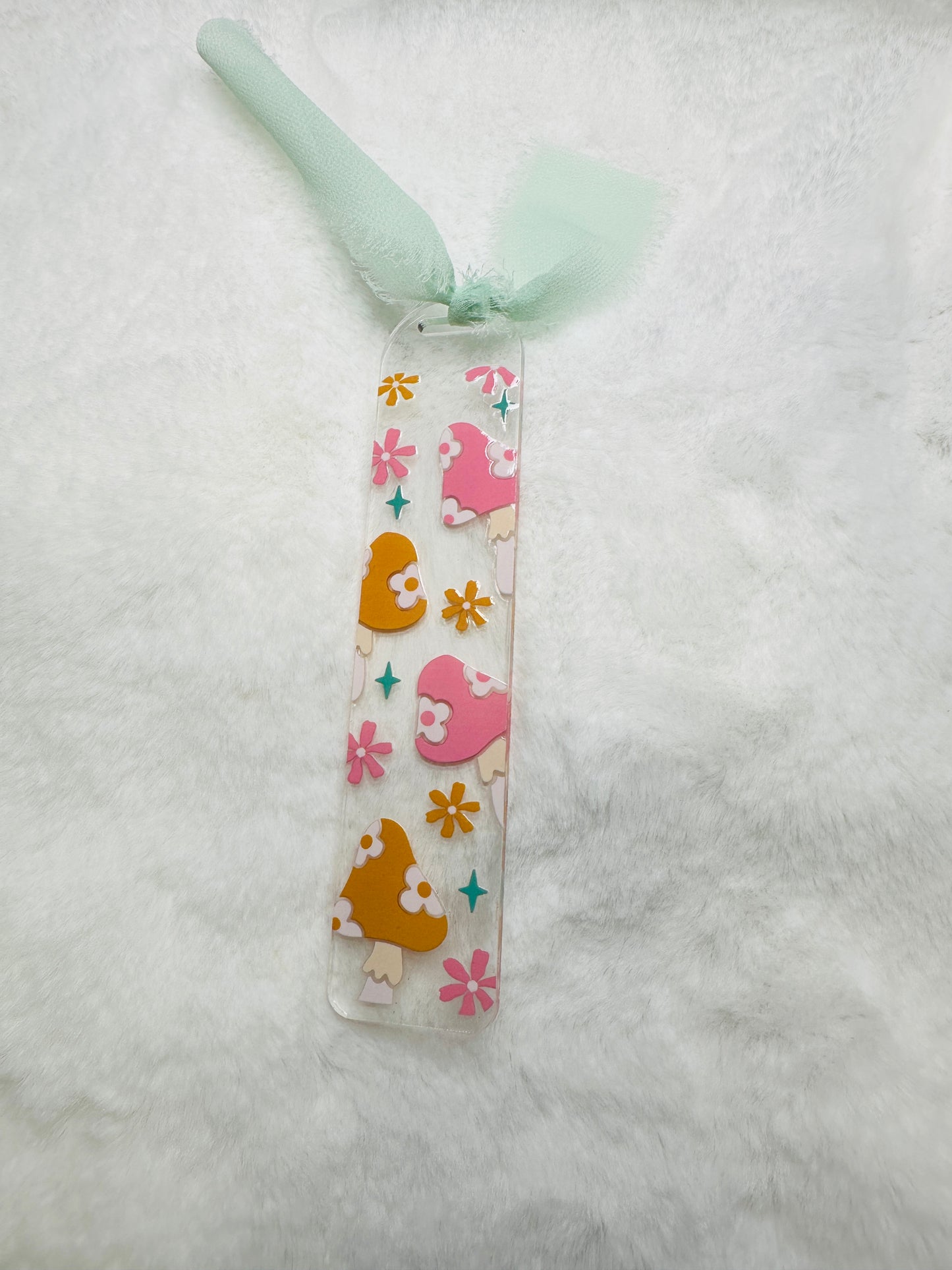 Acrylic Ribbon Bookmark