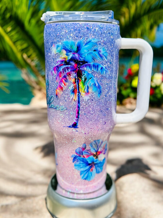 40oz Beach Tumbler