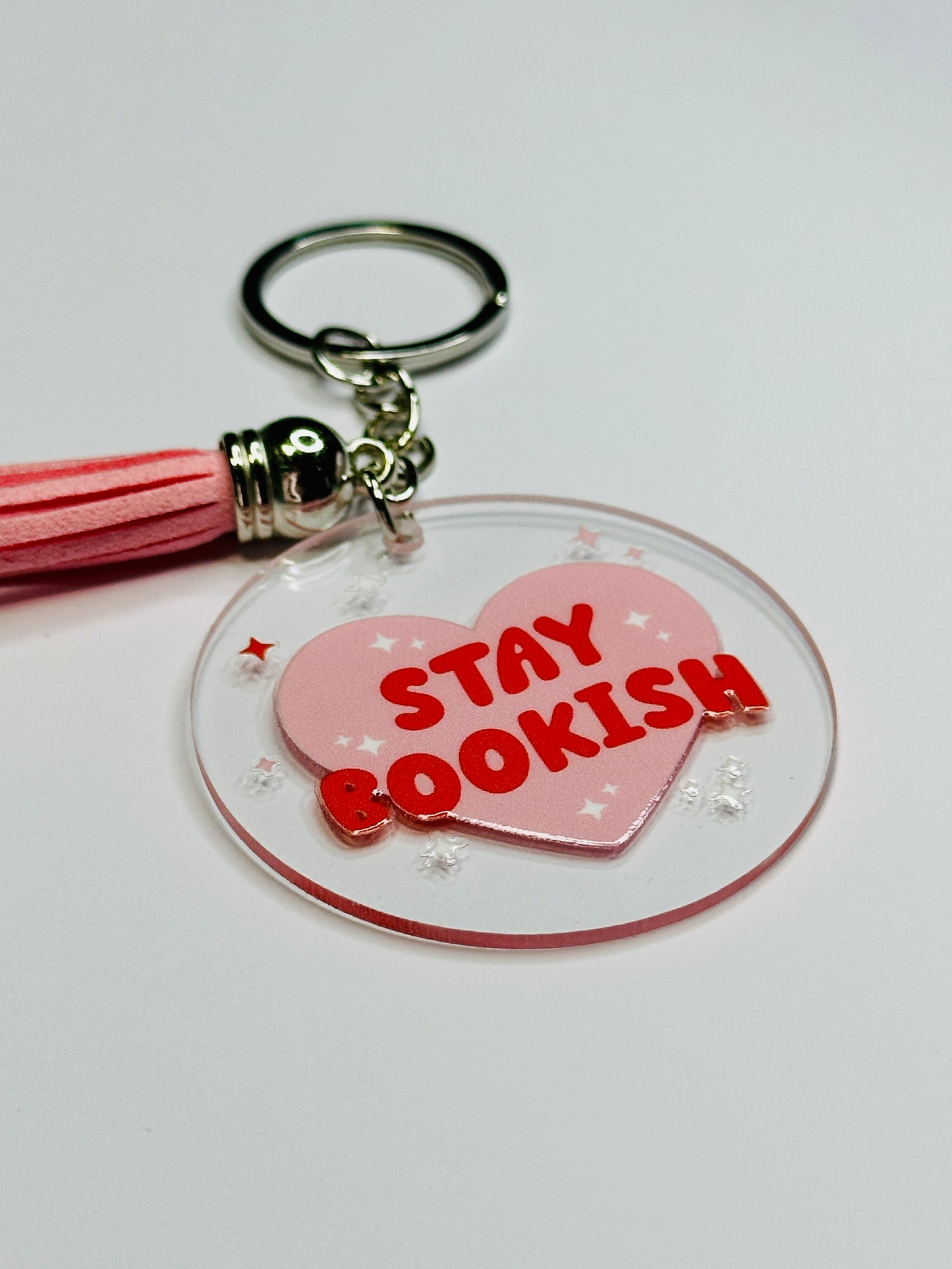 Book Lovers Keychain