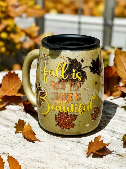 Fall is Proof, 14oz Stainless Steel Mug
