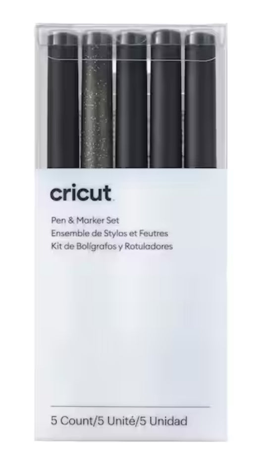 Cricut Pen & Marker Set, Black