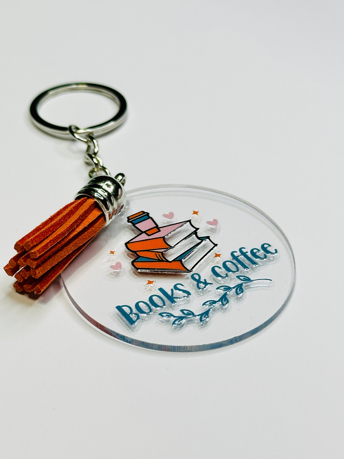 Book Lovers Keychain