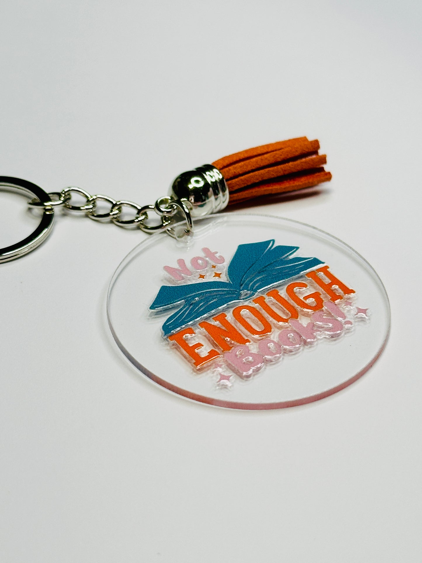 Book Lovers Keychain