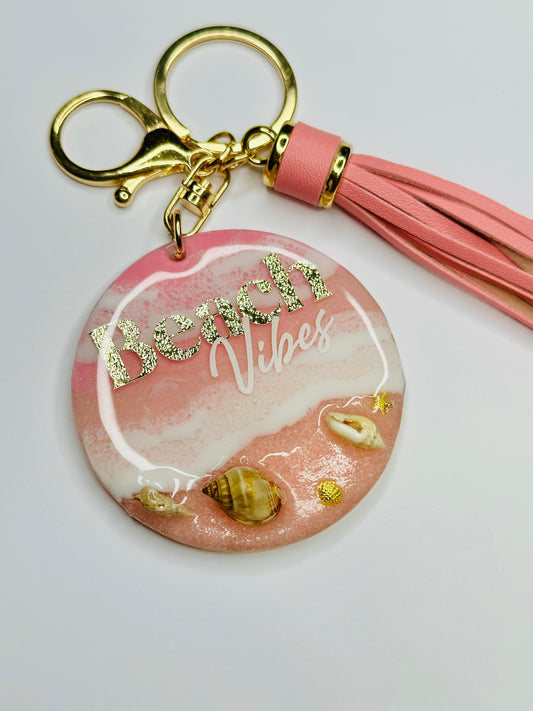 Beach Themed Keychain