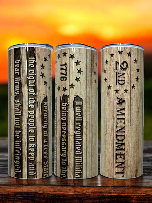 2nd Amendment Stainless Steel, 20oz