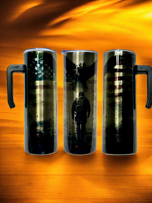 Military Stainless Steel, 20oz