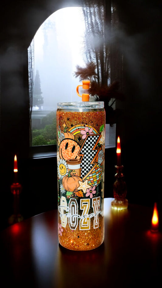 Cozy Season Tumbler, 30oz Stainless Steel Epoxy