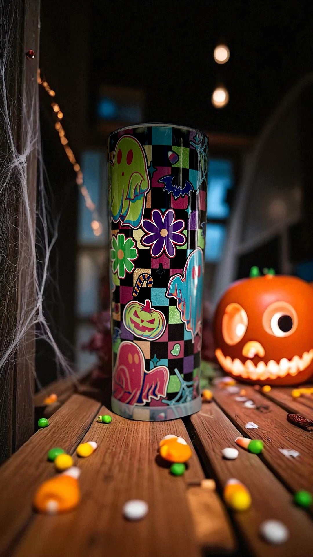 Halloween Themed, 20oz Stainless Steel Tumblers