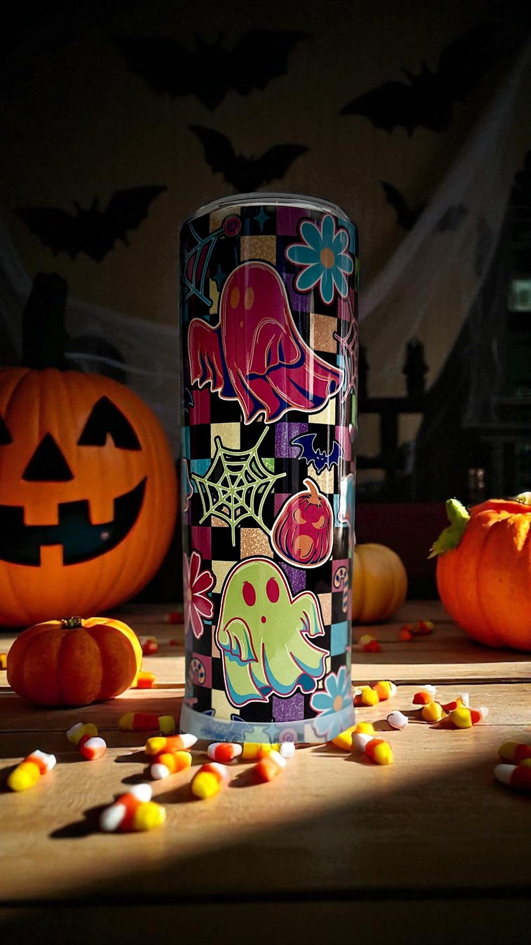Halloween Themed, 20oz Stainless Steel Tumblers